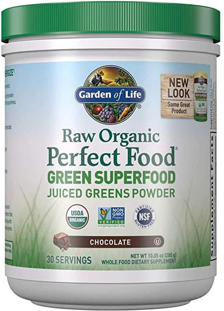 garden of life green superfood, raw organic perfect food juiced green chocolate 10.05 Oz garden of life green superfood, raw organic perfect food juiced green chocolate 10.05 Oz