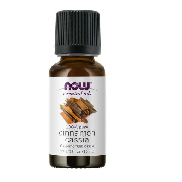 Now Foods - Cinnamon Cassia Essential Oil - 1 fl oz, now essential oils