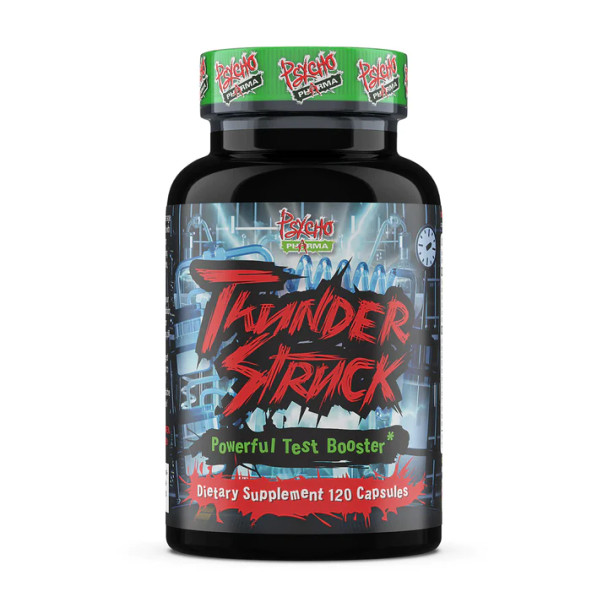 PSYCHO PHARMA - THUNDER STRUCK - 120 CAPSULES