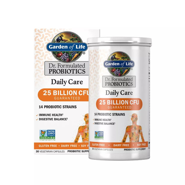 Garden of Life Probiotic Daily Care Capsules - 30ct