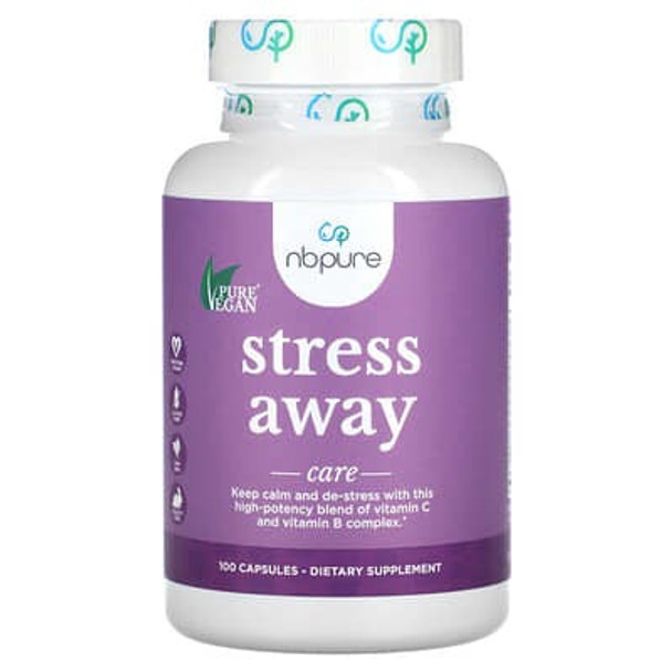 NB Pure, Stress Away, 100 Capsules