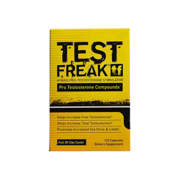 Pharmafreak Test Freak 1100mg Fenugreek and 1000mg Tribulus Terrestris - 120 Capsules