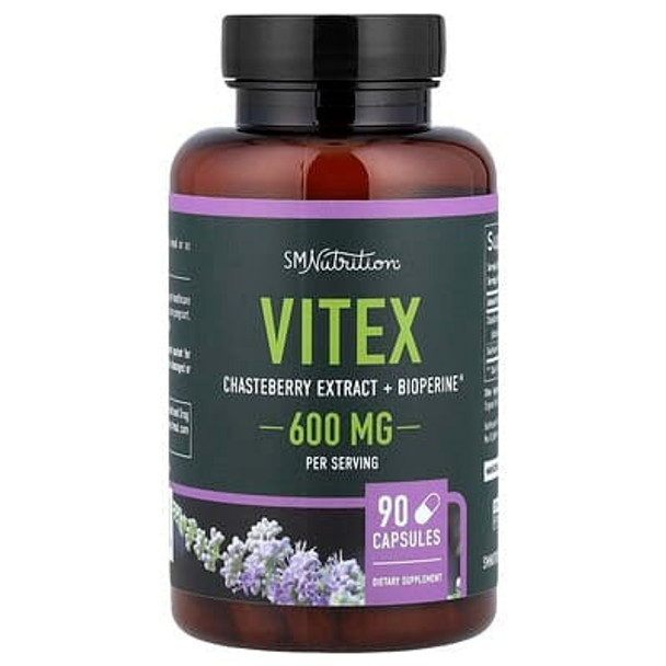 SMNutrition, Vitex, 90 Capsules