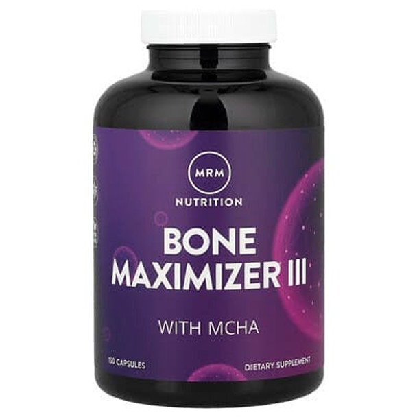 MRM Nutrition, Bone Maximizer III with MCHA, 150 Capsules