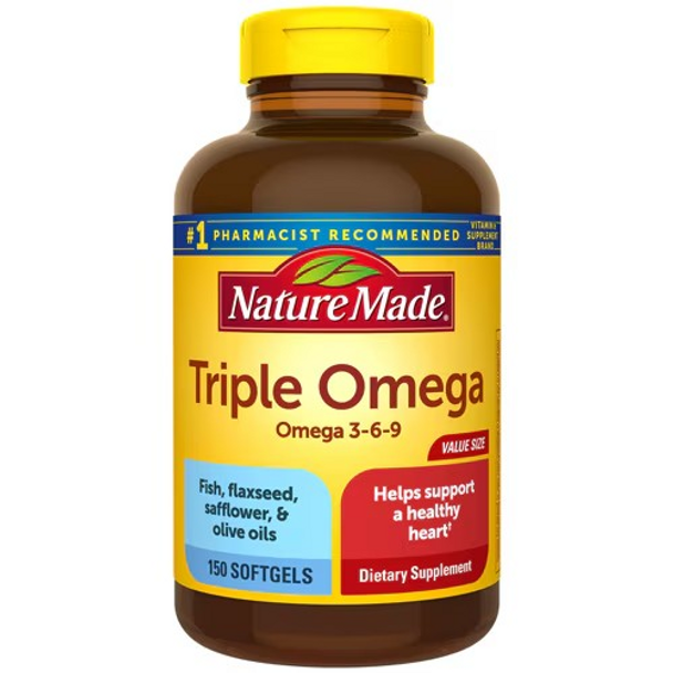 triple strength omega 3 fish oil, Triple Omega 3-6-9 -150 Softgels,  Nature Made triple strength omega 3 fish oil, Triple Omega 3-6-9 -150 Softgels,  Nature Made