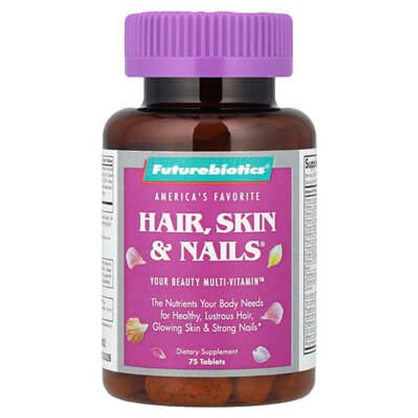 Futurebiotics, Hair, Skin & Nails®, 75 Tablets