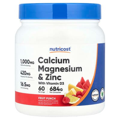 Nutricost, Calcium Magnesium & Zinc with Vitamin D3, 24.4 oz (684 g)