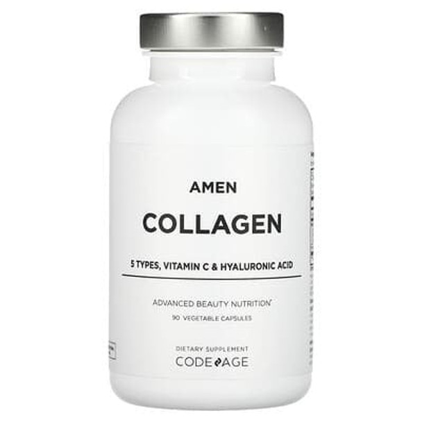 Codeage, Amen, Collagen, 90 Vegetable Capsules