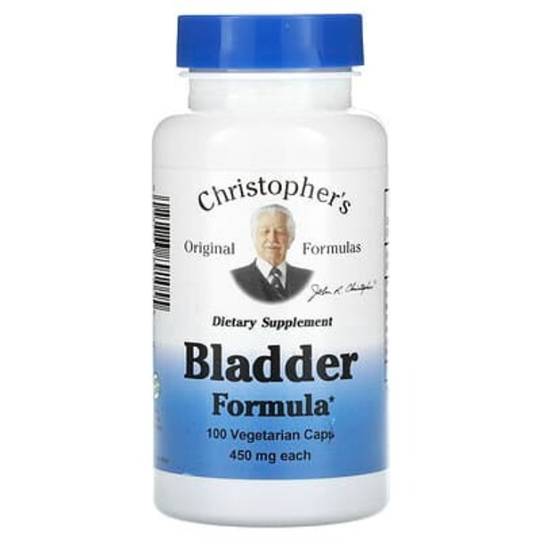 Christopher's Original Formulas, Bladder Formula, 450 mg, 100 Vegetarian Caps