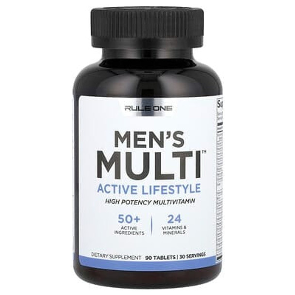 Rule One Proteins, Men's Multi, Active Lifestyle, 90 Tablets