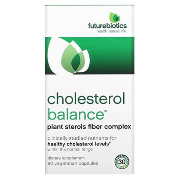 Futurebiotics, Cholesterol Balance, 90 Vegetarian Capsules Futurebiotics, Cholesterol Balance, 90 Vegetarian Capsules