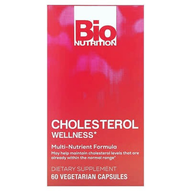 Bio Nutrition, Cholesterol Wellness, 60 Vegetarian Capsules Bio Nutrition, Cholesterol Wellness, 60 Vegetarian Capsules