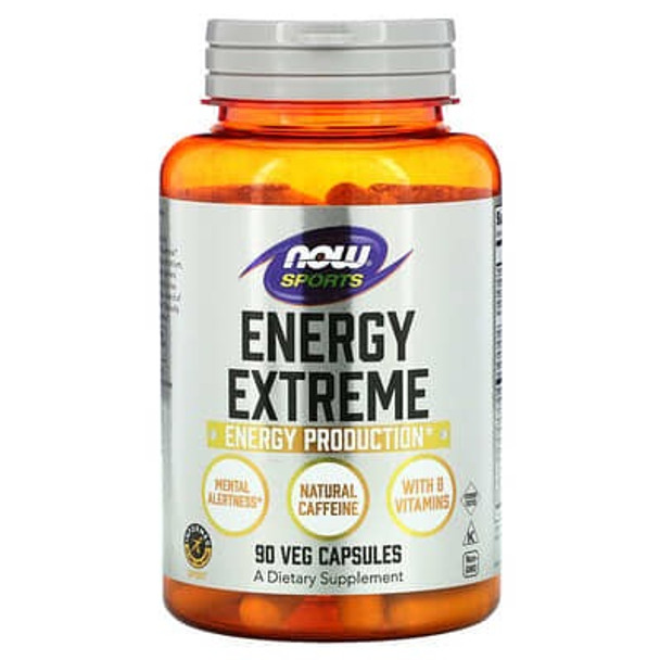 NOW Foods, Sports, Energy Extreme, 90 Veg Capsules NOW Foods, Sports, Energy Extreme, 90 Veg Capsules