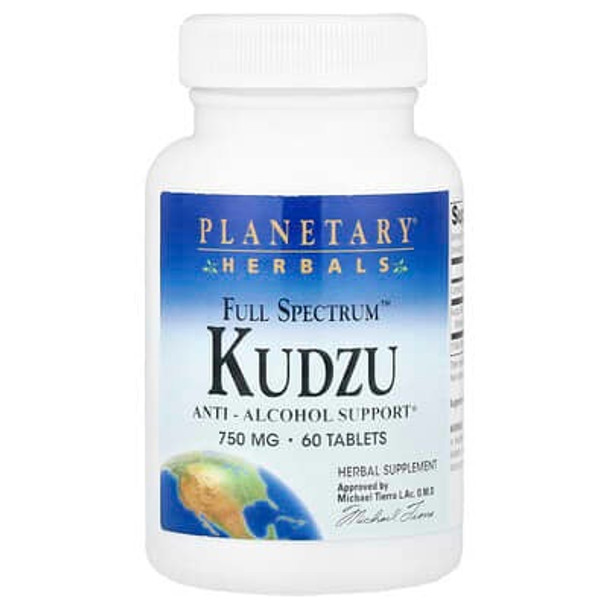 Planetary Herbals, Full Spectrum Kudzu, 1,500 mg, 60 Tablets (750 mg per Tablet)