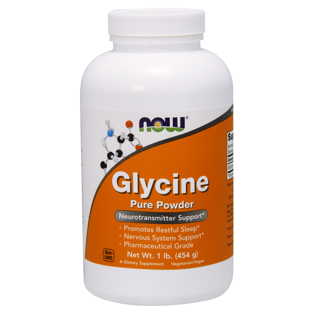 Now foods Glycine Powder - 1 lb