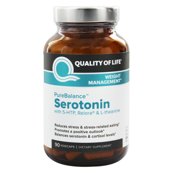 Quality Of Life PureBalance Serotonin For Weight Management - 90 Vegetable Capsule