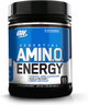 Optimum Nutrition Amino Energy - Pre Workout with Green Tea, BCAA, Amino Acids, Keto Friendly, Green Coffee Extract, Energy Powder - Blue Raspberry, 65 Servings
