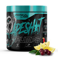 Primeval Labs Ape Pumps Natural Pre Workout Powder | Caffeine Free Preworkout for Endurance, Muscle Growth, Strength & Hydration Beta Alanine