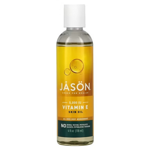 Jason Amazon Jason Natural, Vitamin E Skin Oil, 5,000 IU, 4 fl oz (118 ml)