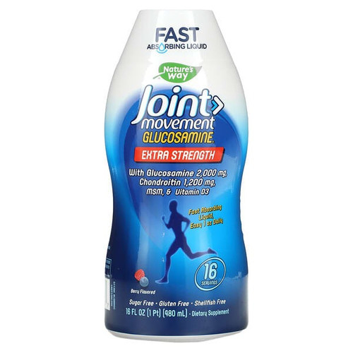 Nature's Way, Joint Movement Glucosamine, Extra Strength, Berry , 16 fl