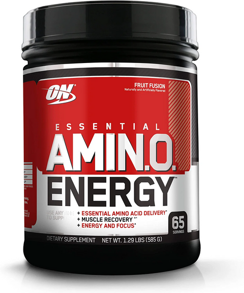 Optimum Nutrition Amino Energy Pre Workout with Green Tea, BCAA, Amino Acids, Keto Friendly