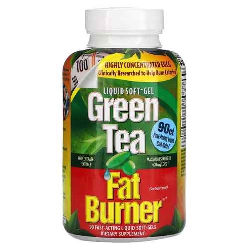 Applied Nutrition, Green Tea Fat Burner, 90 FastActing Liquid SoftGels
