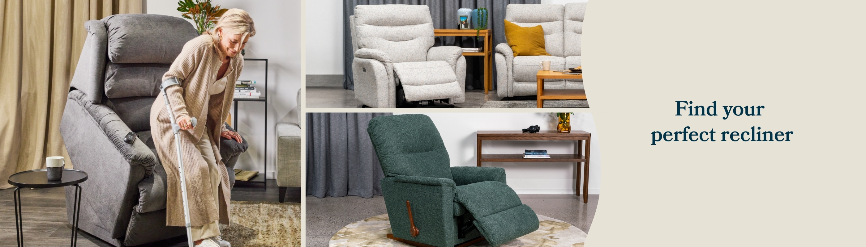 Find your perfect recliner - take a quiz now!