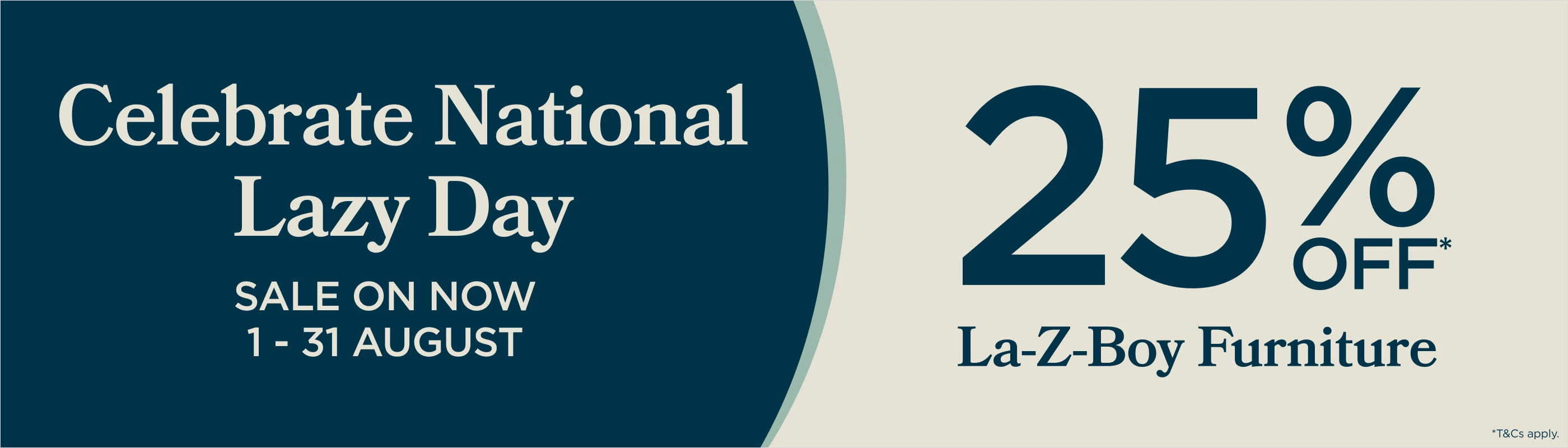 La-Z-Boy National Lazy Day Event Sale