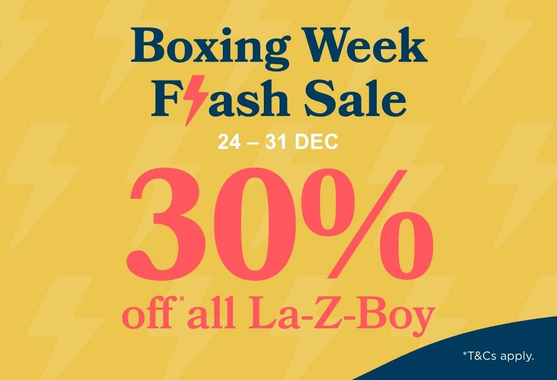 La-Z-Boy Boxing Week Flash Sale