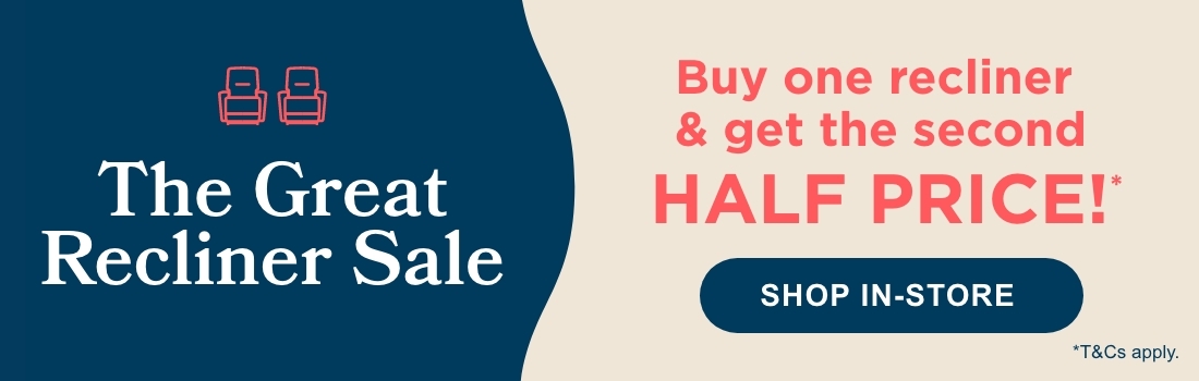 La-Z-Boy Recliners - Buy One get the Second Half Price