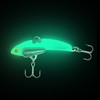 Glow White, 1/4 oz. Blade Bait 2pk