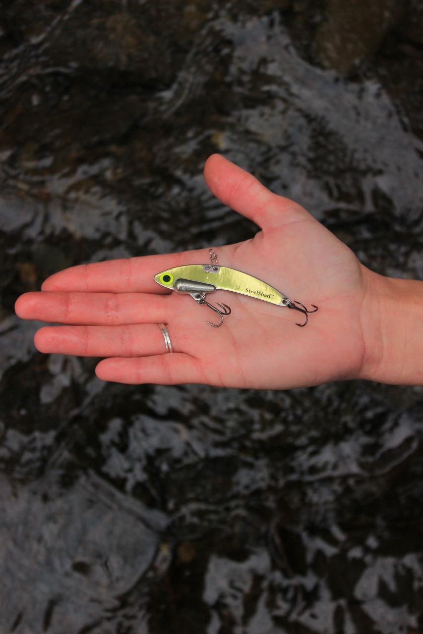 Elite Gold 3/8 oz. Lead Free Steel Blade Baits | SteelShad