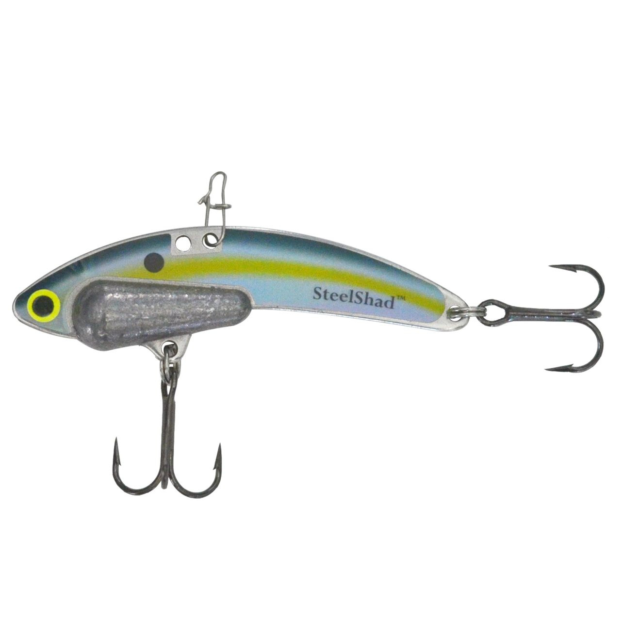 Sexy Shad Heavy Series - 1/2 oz., #8 VMC Black Nickle Hooks, and Line Clip