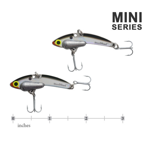 SteelShad Mini Series - 1/4 oz - Tennessee Shad (2pk) SteelShad Mini Series - 1/4 oz - Tennessee Shad (2pk)