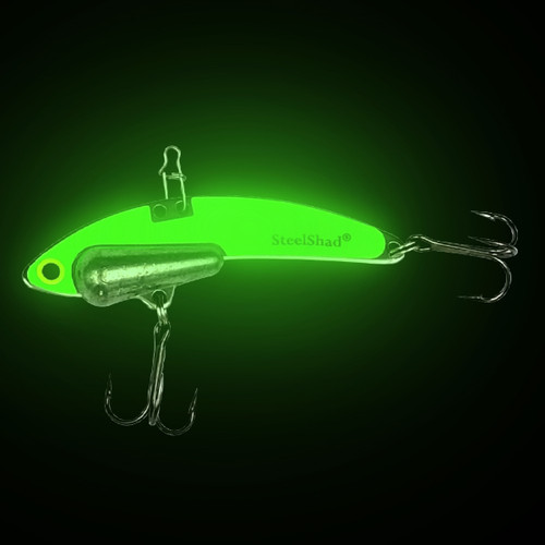 SteelShad Heavy - 1/2 oz - Glow Green