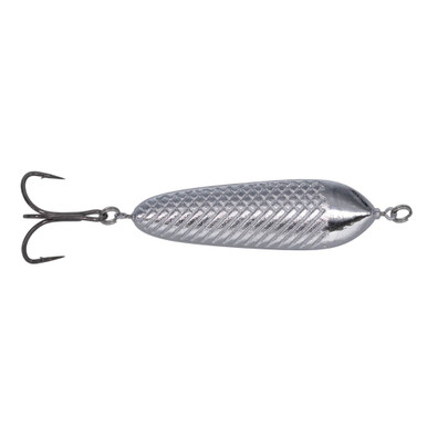 SteelShad Jiggin' Spoon - 7/8 oz - Silver - SteelShad Fishing Company
