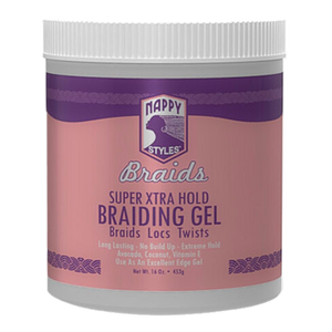 Nappy Styles Braiding Gel 16oz