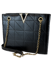Chic Quilted Chain Link Bag