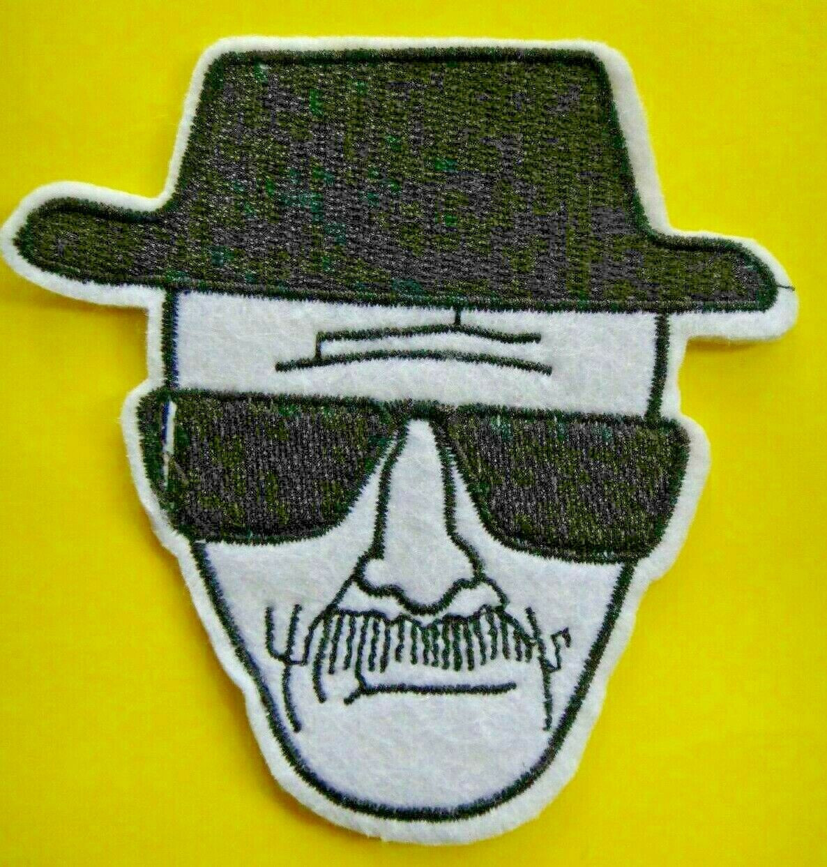 Patch Heisenberg Breaking Bad - Écusson 90x90mm Thermocollant Rockabilly