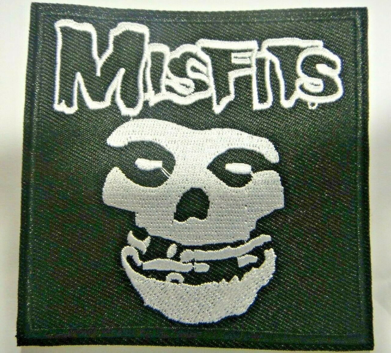 Misfits embroidered logo patch