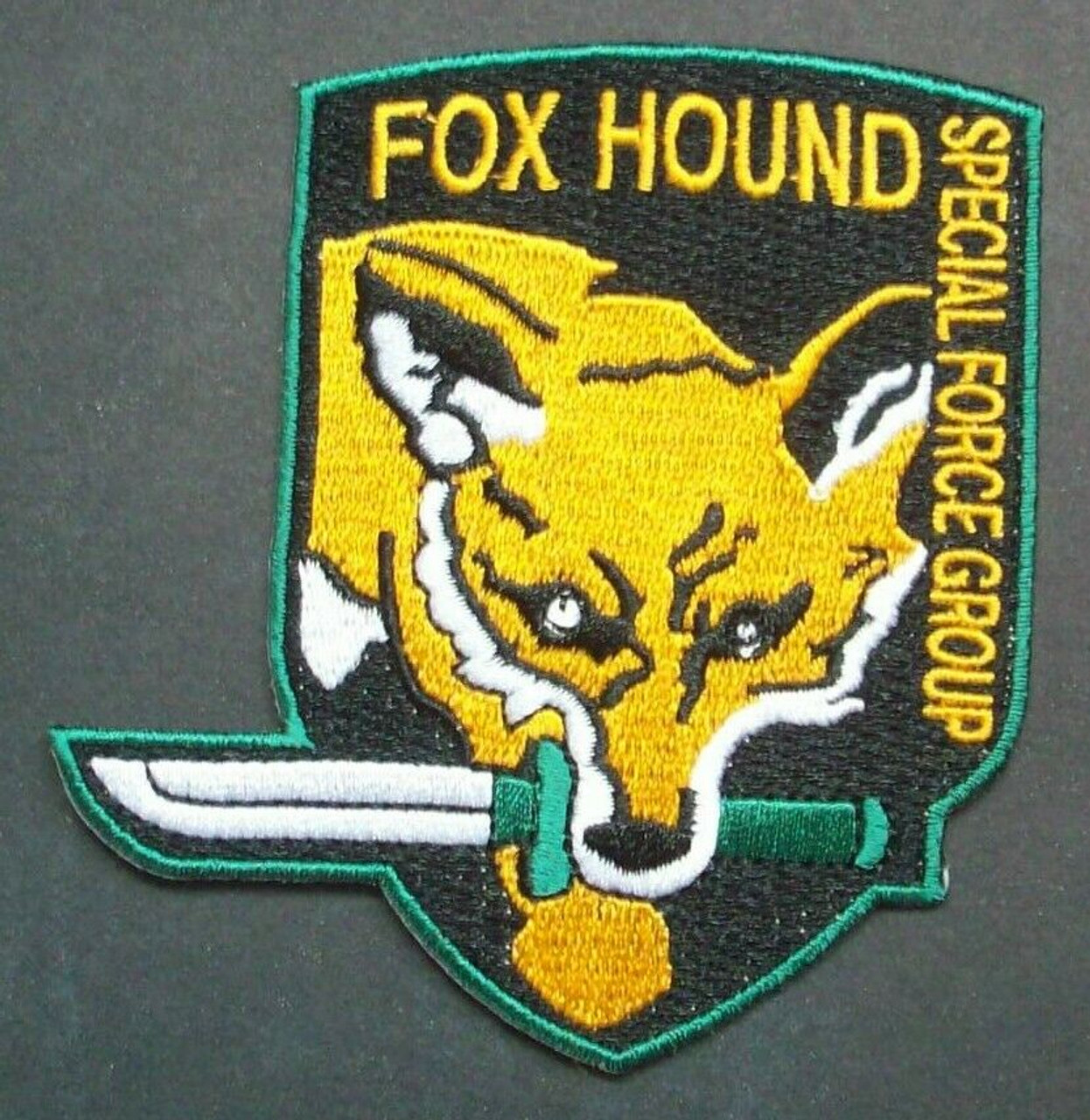 Metal Gear Solid Fox Hound Yellow Special Forces Embroidered