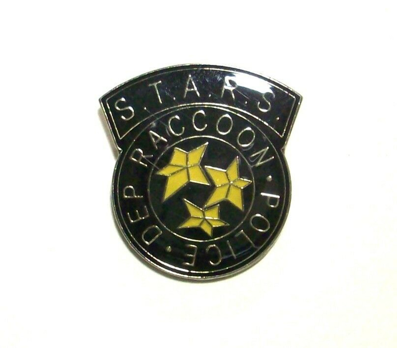 Resident Evil S.T.A.R.S. Raccoon Police Enamel Metal Pin
