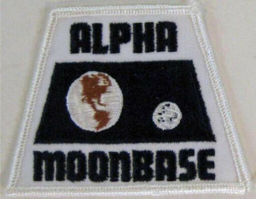 Space 1999 Alpha Moonbase Embroidered Patch - New - MTCToys.com