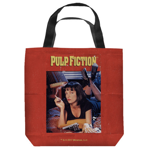 Pulp Fiction- PF Poster tote bag - MTCToys.com