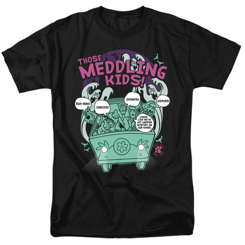 Scooby-Doo "Those Meddling Kids" Mens Unisex T-shirt -Available Sm to 3x
100% Cotton High Quality Pre Shrunk Machine Washable T Shirt