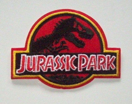 3.75 inches wide,  Jurassic Park blue logo embroidered patch.  Sew or iron on. New

Please note we will always combine shipping on like items.  Any additional patch or pin will ship for 50 cent per item.  Any additional payment will be reimbursed to your Paypal account.  Thank You.