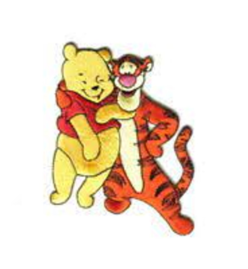 4 inches tall , a new Winnie the Pooh "with best pal. TIgger" embroidered patch. Sew on or iron on. New.

Please note we will always combine shipping on like items.  Any additional patch or pin will ship for 50 cent per item.  Any additional payment will be reimbursed to your Paypal account.  Thank You.