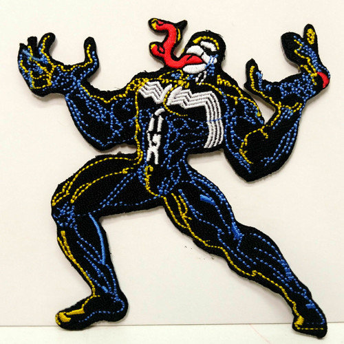 3.5" tall, Venom (The Amazing Spider-Man) embroidered patch. Sew or iron on. New.

Please note we will always combine shipping on like items.  Any additional patch or pin will ship for 50 cent per item.  Any additional payment will be reimbursed to your Paypal account.  Thank You.