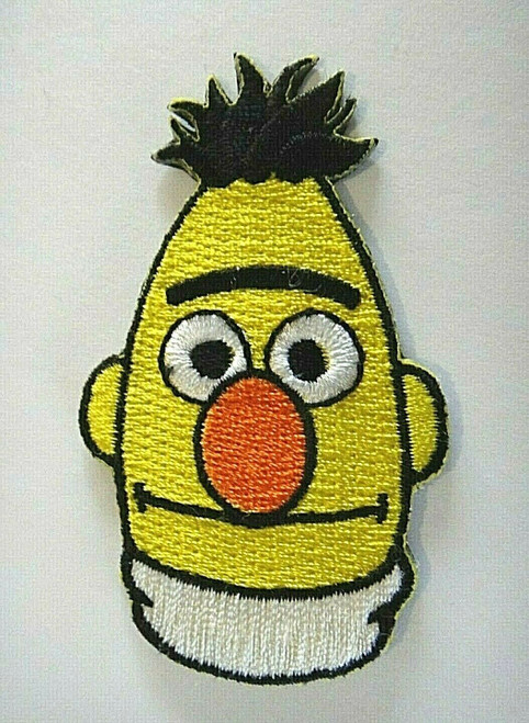 3 inches wide,  Sesame Street "Burt" Embroidered Patch Magnet.  The patch contains a rubber magnet on the back.  New 
Ernie is also available, sold separately or as a pair, Bert and Ernie under there own listings.

Please note we will always combine shipping on like items.  Any additional patch or pin will ship for 50 cent per item.  Any additional payment will be reimbursed to your Paypal account.  Thank You.