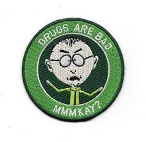 3 1/8 inches in wide, South Park "Cartman" embroidered patch. Sew on or iron on. New.

Please note we will always combine shipping on like items.  Any additional patch or pin will ship for 50 cent per item.  Any additional payment will be reimbursed to your Paypal account.  Thank You.